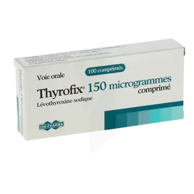Thyrofix 150 Microgrammes, Comprimé à CHASSE SUR RHÔNE
