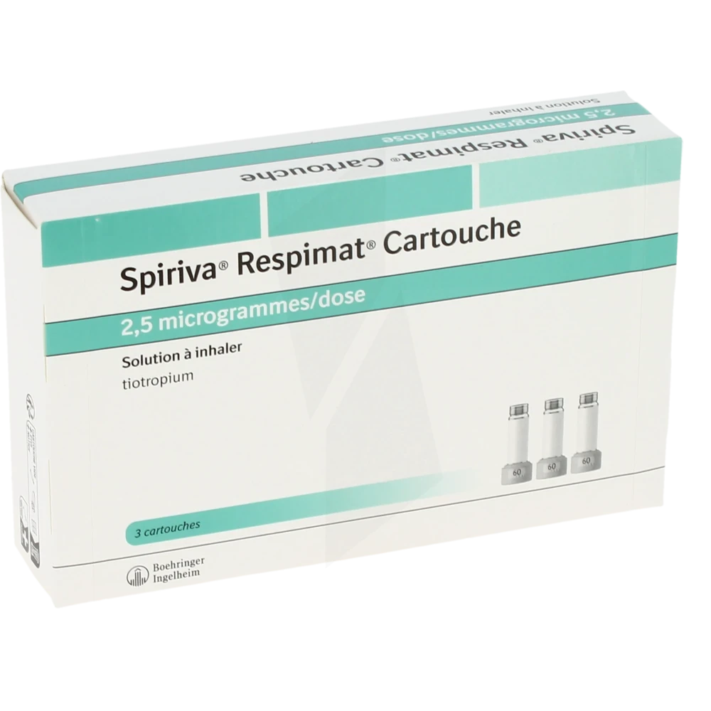 Spiriva Respimat 2,5 Microgrammes/dose, Solution à Inhaler