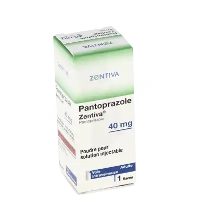 Pantoprazole Zentiva 40 Mg, Poudre Pour Solution Injectable à MONTEUX