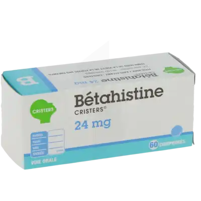 BETAHISTINE CRISTERS 24 mg, comprimé