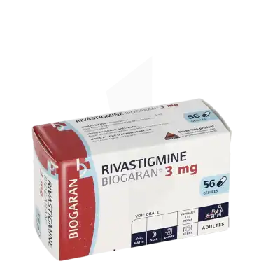Rivastigmine Biogaran 3 Mg, Gélule à ROMORANTIN-LANTHENAY