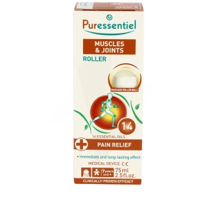 Puressentiel Articulations & Muscles Roller Articulations & Muscles Aux 14 Huiles Essentielles - 75 Ml