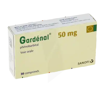 Gardenal 50 Mg, Comprimé à Bordeaux