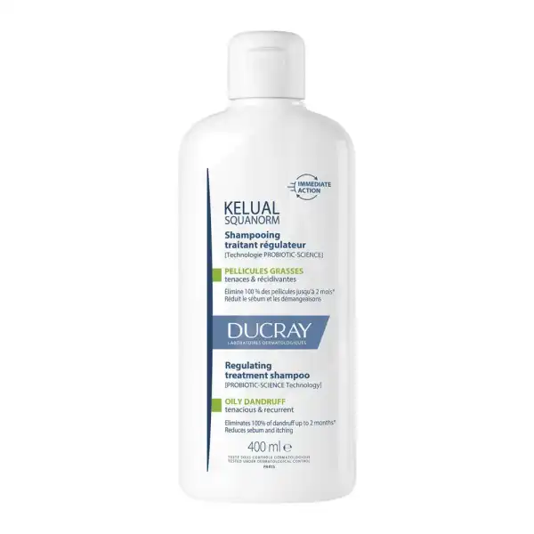 Kelual Squanorm Shampooing Pellicules Grasses Fl/400ml