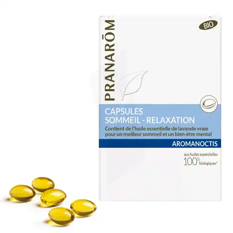 Pranarom Aromanoctis Caps Bio Sommeil