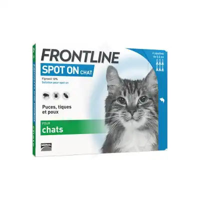Frontline Solution Externe Chat 6doses à Mimizan