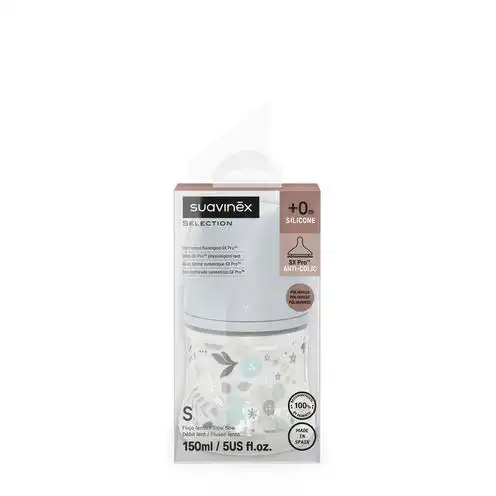 Suavinex Biberon 150ml Tetine Sxpro Bleu