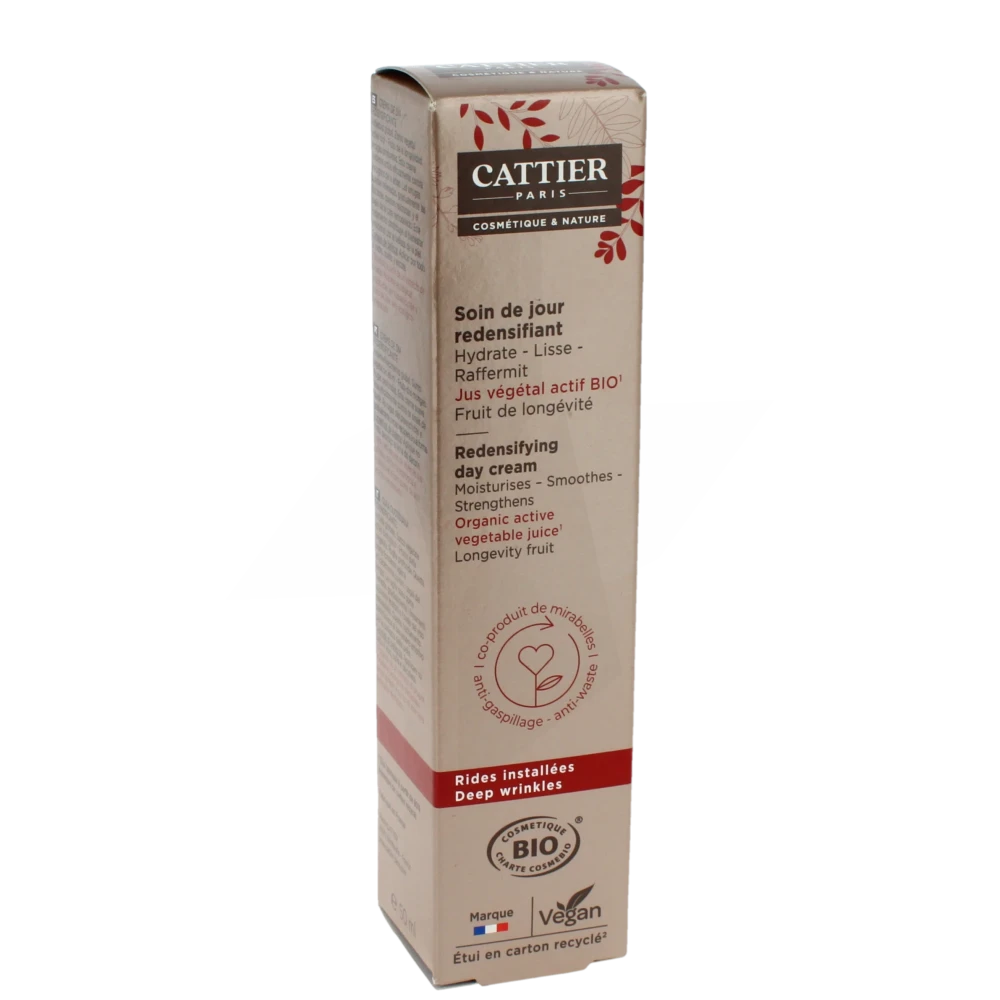 Cattier Crème Soin De Jour Redensifiant Fl Airless/50ml