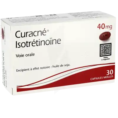 CURACNE 40 mg, capsule molle