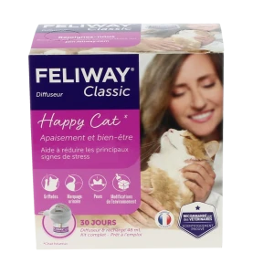 Feliway Diffus.elect.+recharge Sol Ext Fl/48 Ml