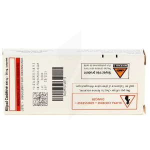 Paracetamol/codeine Pierre Fabre 600 Mg/50 Mg, Comprimé