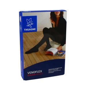 Venoflex Kokoon Absolu 2 Chaussette Mollet- Femme Beige Naturel Taille 2l