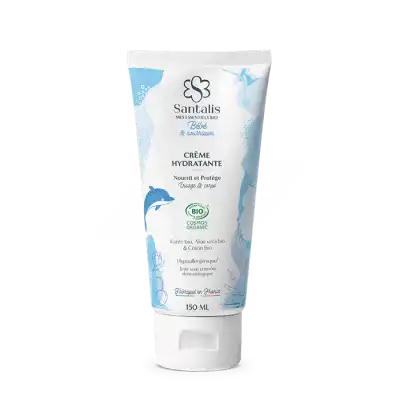 Santalis Bébé Crème Hydratante Bébé Bio T/150ml