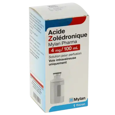 Acide Zoledronique Viatris 4 Mg/100 Ml, Solution Pour Perfusion à SAINT-SAENS