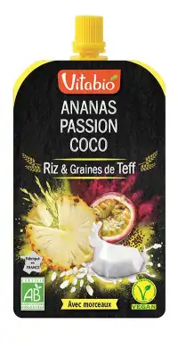 Vitabio Gourde Ananas Passion Coco Céréales à FLEURANCE