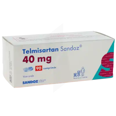 TELMISARTAN SANDOZ 40 mg, comprimé