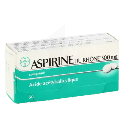 Aspirine Du RhÔne 500 Mg, Comprimé à Toulouse
