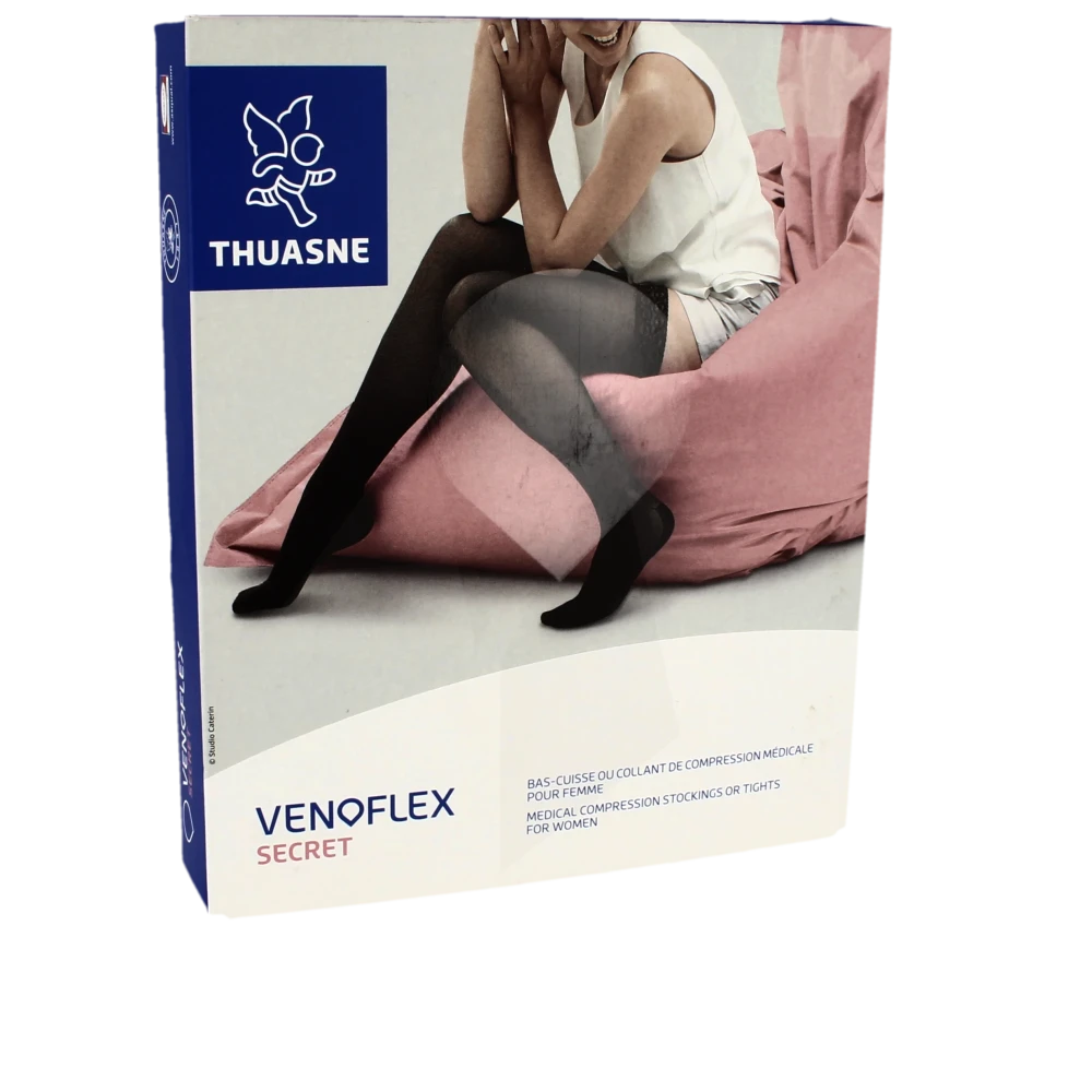 Thuasne Venoflex Secret 2 Collant Femme Beige Doré T4l