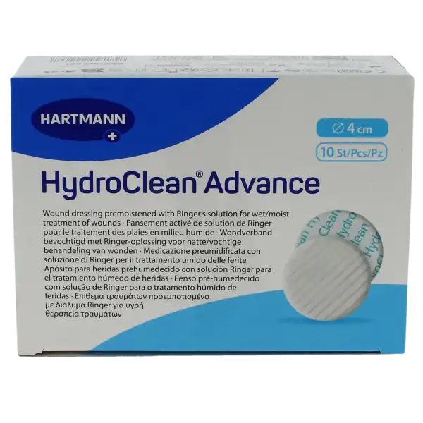 Hydroclean® Advance Pansement Irrigo-absorbant Diamètre 4 Cm