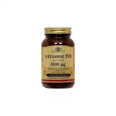 Solgar Vitamine B8 (biotine) 1000 µg  à CERNAY