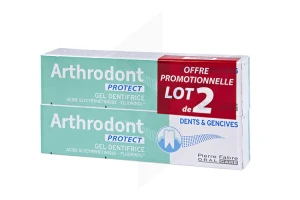 Pierre Fabre Oral Care Arthrodont Protect Dentifrice Lot De 2 X75ml