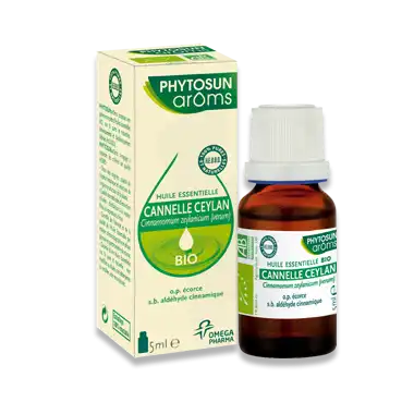 Phytosun Aroms Huile Essentielle Bio Cannelle De Ceylan Fl/5ml à Hourtin