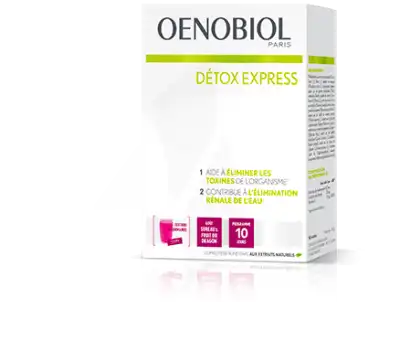 Oenobiol Detox Express Poudre à Diluer Sureau Fruit Du Dragon Sticks/10 à VALS-LES-BAINS