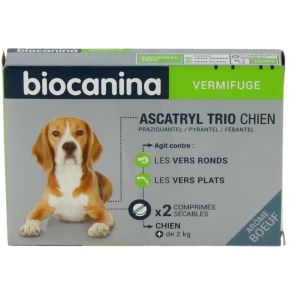 Ascatryl Trio Biocanina Chien, Comprimé