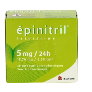 Epinitril 5 Mg/24 Heures, Dispositif Transdermique