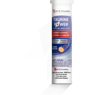 Energie Taurine Power Comprimé Effervescent T/15
