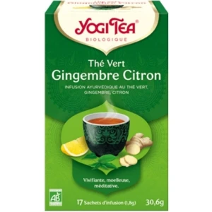 Yogi Tea The Vert Ginseng Citron