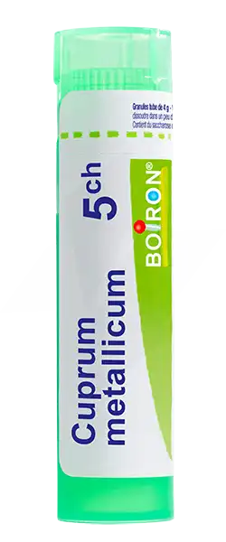 Boiron Cuprum Metallicum 5ch Granules Tube De 4g