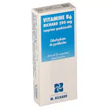 VITAMINE B6 ARROW 250 mg, comprimé quadrisécable