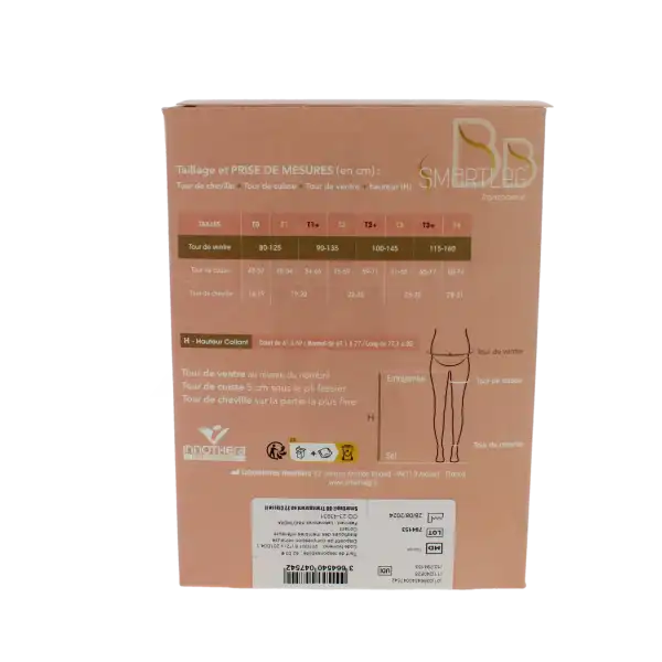 Smartleg Bb 2 Transparent Collant Maternité Radieuse T1l