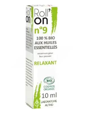 Laboratoire Altho Roll'on N°9 Relaxant 10ml à Nice