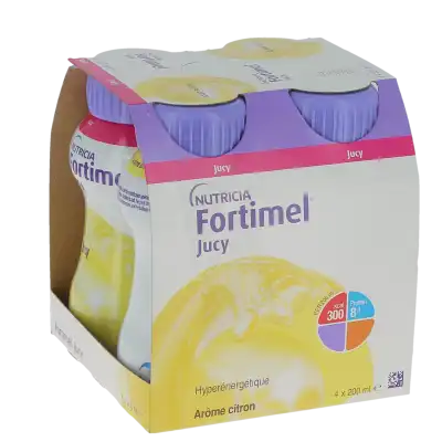 Fortimel Jucy Nutriment Citron 4 Bouteilles/200ml à PARIS