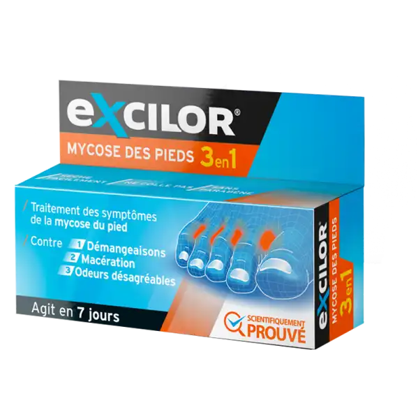 Excilor Trait Mycose 3 En 1 T/15ml