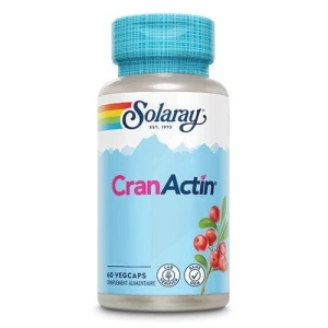 Solaray Cranactin Canneberge 400mg Voies Urinaires Capsules Végétales B/60
