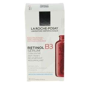 La Roche Posay Rétinol B3 Sérum Anti-rides Au Rétinol Régénérant Resurfaçant Pipette/30ml