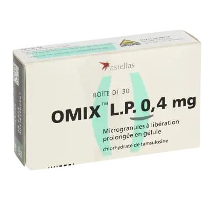 Omix Lp 0,4 Mg, Microgranules à Libération Prolongée En Gélule à Blere