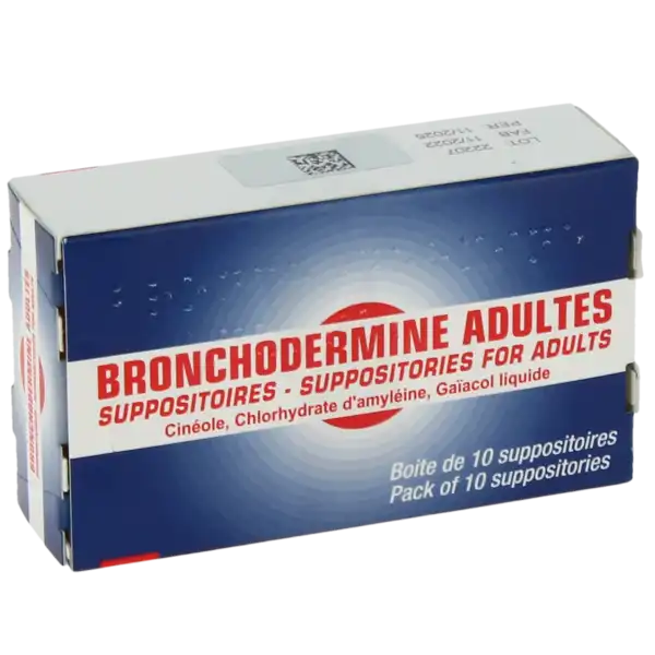 Bronchodermine Adultes, Suppositoire