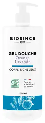 Biosince 1975 Gel Douche Orange Lavande Corps Et Cheveux 1l à Sarrebourg
