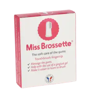 Miss Brossette Doigtier Brosse à Dents B/1 à TRUCHTERSHEIM