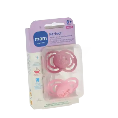 Mam Perfect Sucette Anatomique Silicone +6mois Animaux B/2 à Annecy
