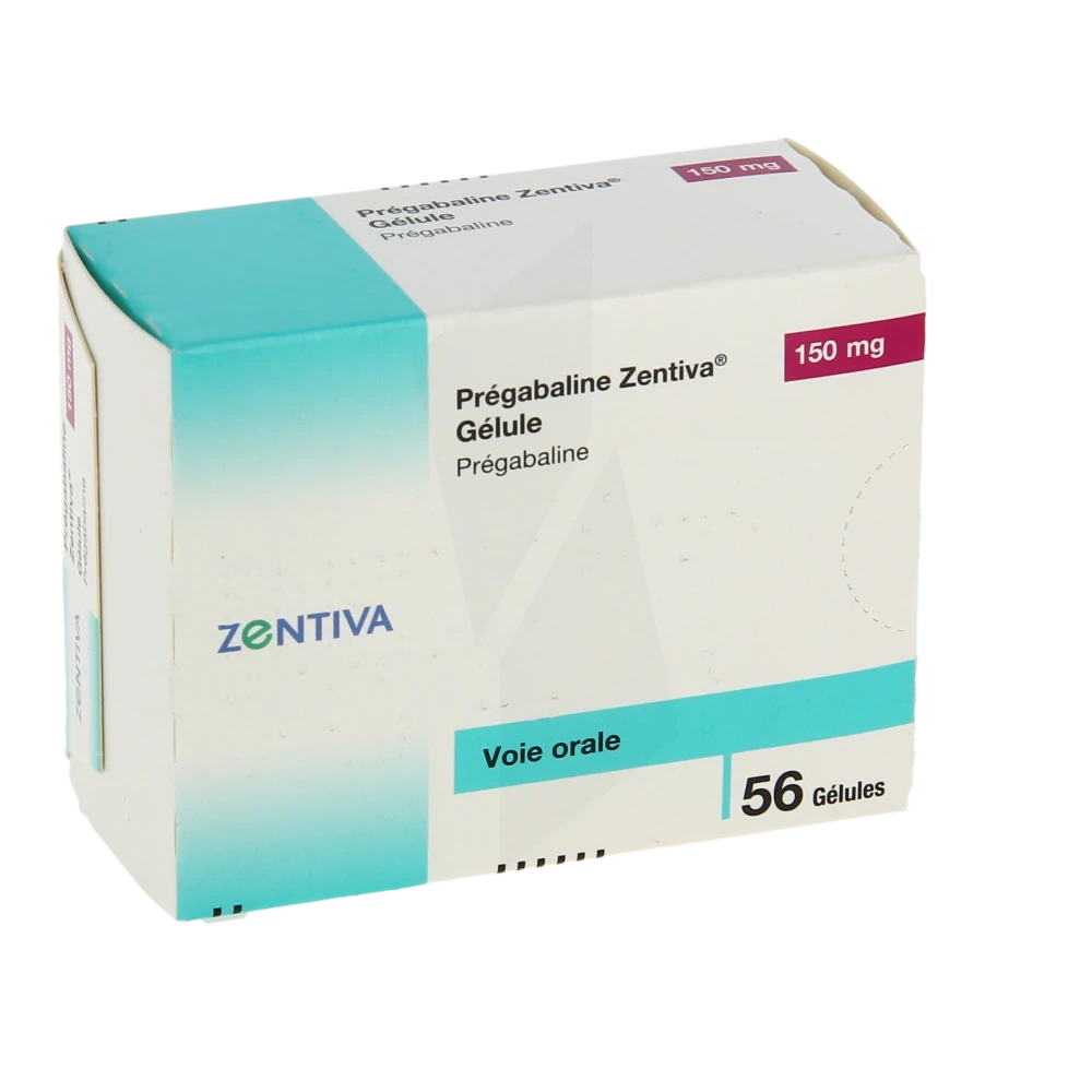 Pregabaline Zentiva 150 Mg, Gélule