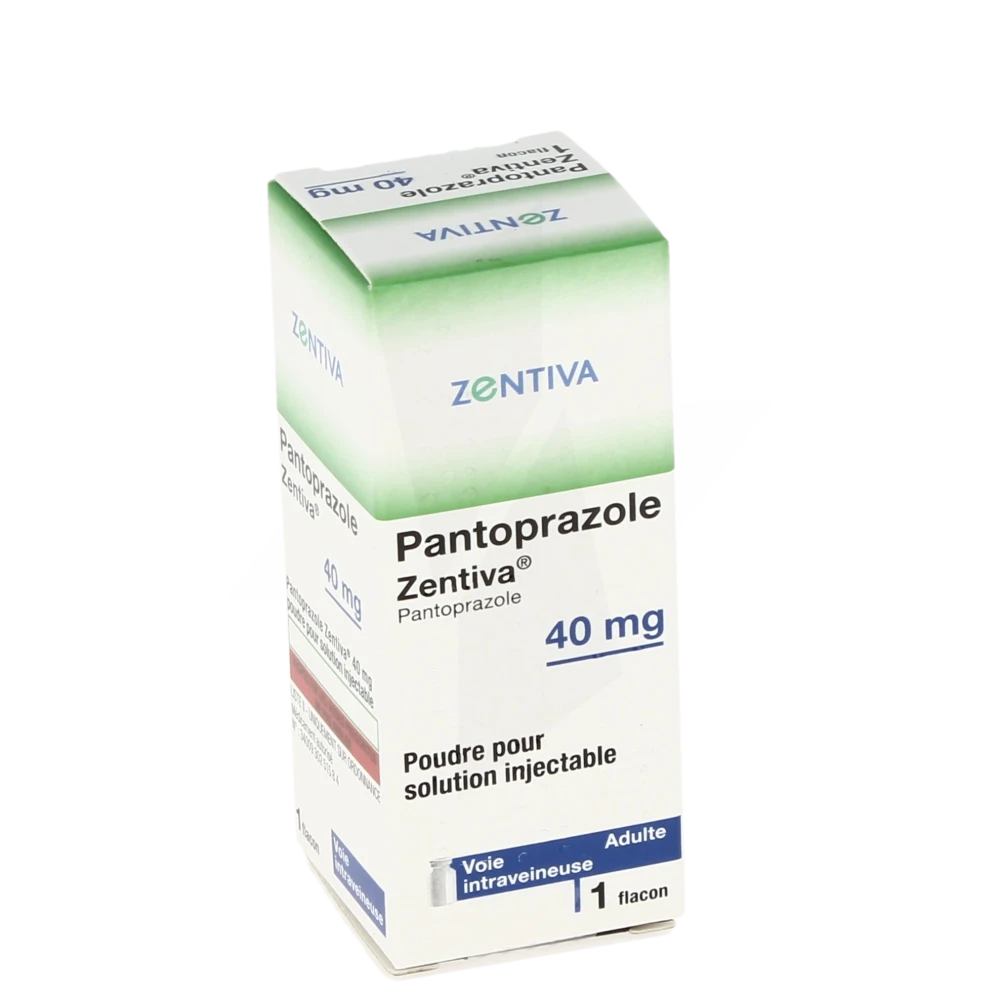 Pantoprazole Zentiva 40 Mg, Poudre Pour Solution Injectable