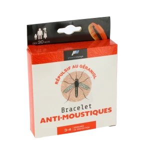 Pharmavoyage Bracelet Anti-moustiques Orange