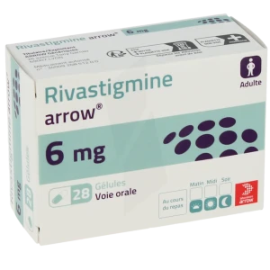 Rivastigmine Arrow 6 Mg, Gélule
