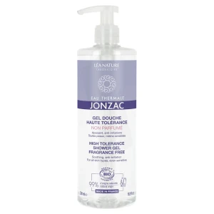 Eau Thermale Jonzac Douches Gel Douche Haute Tolérance Non Parfumé Fl Pompe/500ml