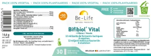 Be-life Bifibiol Vital Gélules B/30